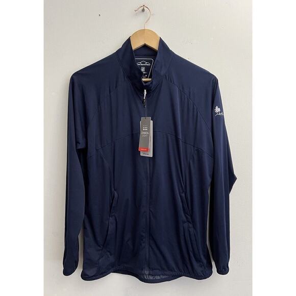 NWT SUN MOUNTAIN SUMMIT LIGHT JACKET Women’s Sz M Navy Windproof Water Repellent - Picture 3 of 11